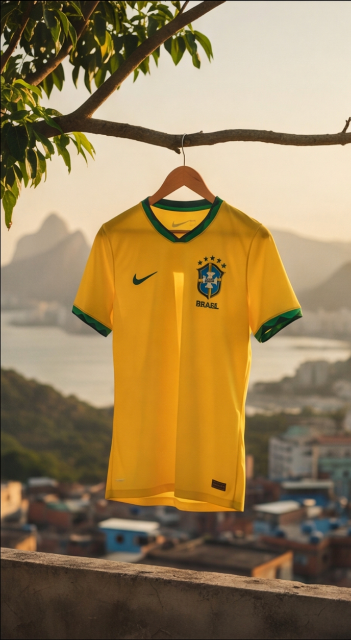 Maillot Bresil Domicile 2026